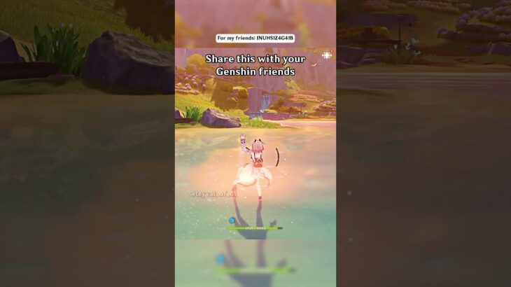 Share this with your Genshin friends (code: INUHS1Z4G41B)#genshinimpact#genshinfunny#shorts#fyp#Ine