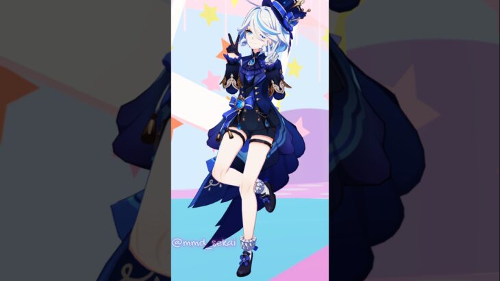 [MMD 原神] Furina (芙宁娜 / フリーナ/ 푸리나)-Good Time! 笑顔のステージ.