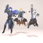 原神MMD　フューエル　フリンズ＆ファルカ＆イルーガ　モーション進捗