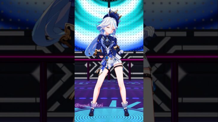 [MMD 原神] Furina (芙宁娜/フリーナ)-Cantina (Taito Remix) X Crab Rave-Genshin Impact