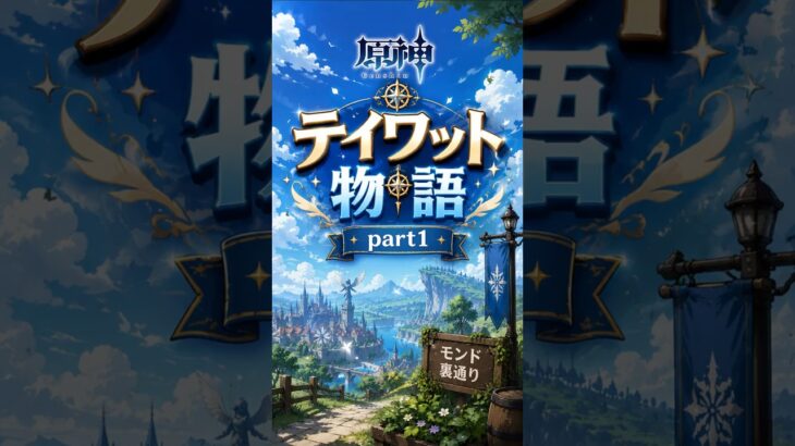 【原神】テイワット物語　〜Part１〜