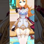 [MMD 原神] Escoffier (爱可菲)-Shake the table (扶桌摇)-Genshin Impact