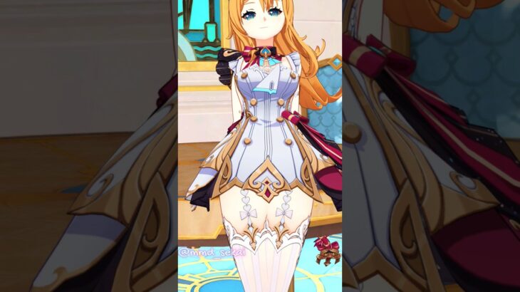 [MMD 原神] Escoffier (爱可菲)-Shake the table (扶桌摇)-Genshin Impact
