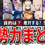 【原神】知れば10倍楽しくなる！原神の勢力図が一目でわかる！魔女会や四執政、七神や五大罪人、カーンルイアの生き残りなどの目的、力関係ををゆっくり解説！