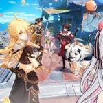 【原神】イベント『波と岩礁の邂逅』初見実況配信！キャラ声真似も練習します【Genshin Impact / VTuber】