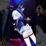 [MMD 原神] Furina (芙宁娜/フリーナ)-Dynamic Hip Shake Dance-Genshin Impact 4k 60 fps