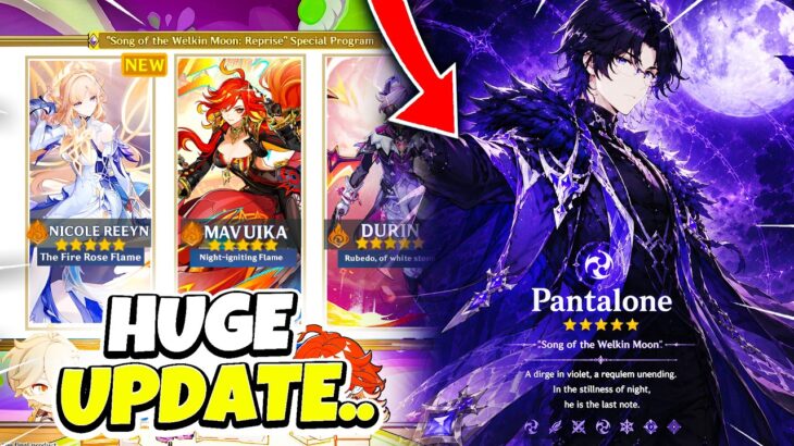 JUST IN! NOBODY EXPECTED THIS.. 6.6 BANNER UPDATE & PANTALONE REVEAL! – Genshin Impact