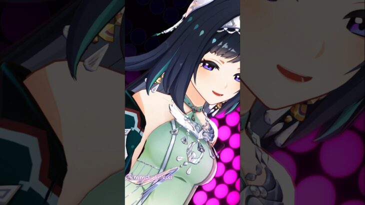 [MMD 原神] Lan Yan (蓝砚 / ランイェン)-DATA FUNK (Slowed)-Genshin Impact