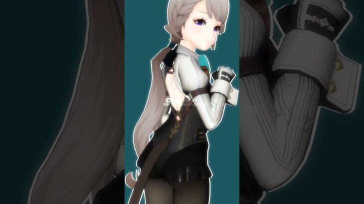 LYNETTE 1-800 BBNO$【原神: Genshin Impact MMD／4K／60FPS】 #shorts #furina   #原神