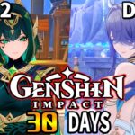 【原神30days】最強アタッカー「ネフェル」がいれば30日で螺旋12層クリアいける？【DAY12～DAY16】