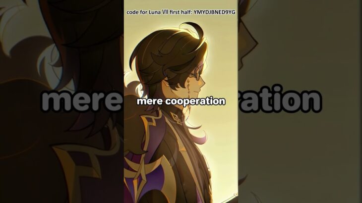 you two are way too suspicious + code YMYDJBNED9YG #genshincheng #genshinlore #genshin #genshinedit