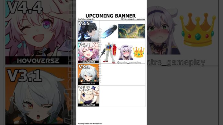 who gonna you pull? #hsr #zzzero #genshinimpact #原神 #崩坏星穹铁道 #鸣潮
