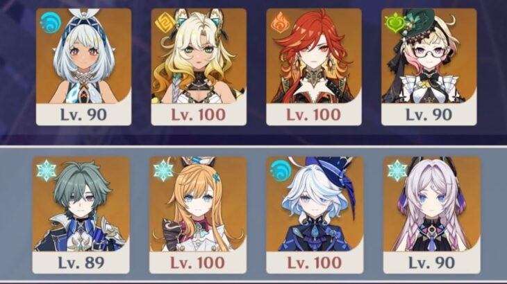 【原神】Ver.Luna VI b 螺旋12層 ムアラニキャリー＆凍結ローエンで星9攻略【Genshin Impact】