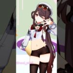 [原神 MMD] Hu Tao Cherry (胡桃 / フータオ / 호두)-LOW CORTISOL-Genshin Impact 4K 60 fps
