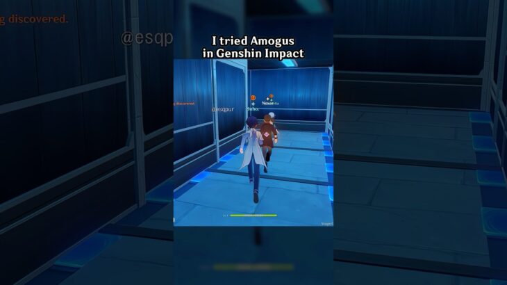 I tried Amogus in Genshin Impact Code: 593KV7WUMAFN