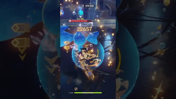 【原神】無凸ナヴィア単騎(?)で螺旋12層攻略してみた #genshinimpact