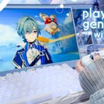 【play with me】 ❄️ 原神 ❄️/ローエンをお迎え！沼り武器ガチャにまで手を出して…【genshin impact】60 min of game play┊jp dub, Lohen