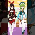 [MMD 原神] Amber & Collei-摇摇乐 (Just twisting my waist)-Genshin Impact