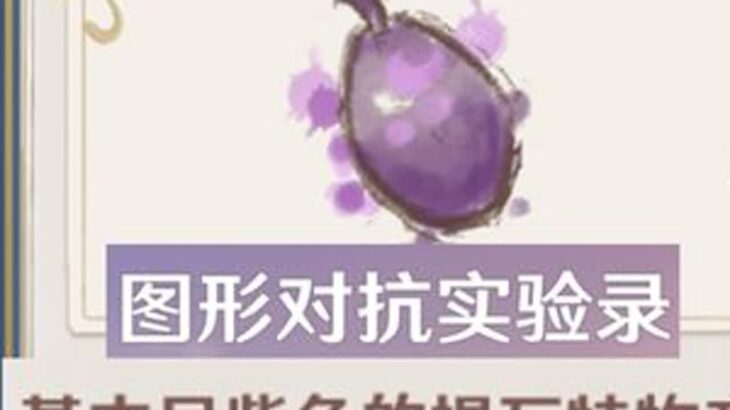 基本呈紫色的提瓦特产物，原神图形对抗实验录第五天 基本呈紫色的提瓦特产物，原神图形对抗实验录第五天#原神 #原神攻略 #原神枫丹  #图形对抗实验