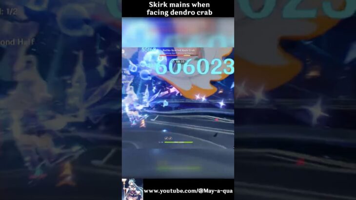 No dendro means one shotting with Skirk #原神 #genshinimpact #skirk #スカーク