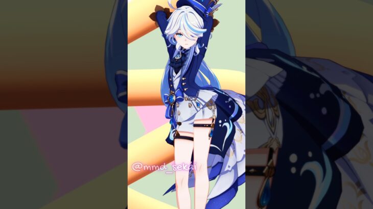 [MMD 原神] Furina (芙宁娜/フリーナ)-The Metal Sheet-Genshin Impact