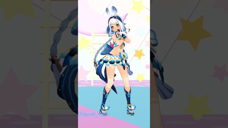 [原神 MMD] Mualani (玛拉妮 / ムアラニ)-Mi Mi Mi Mi-Genshin Impact