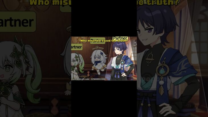 the truth?（Luna Ⅷ 1st gift code：EZSBXB9D33DB）#genshin#genshinanimation#genshinimpact#DXY