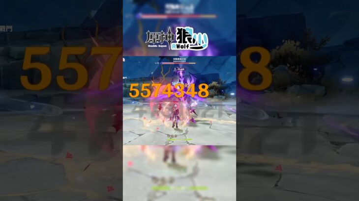 【原神】杜林站著掛機19秒N6大黑狗！這就是火龍王！
