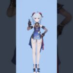 【原神MMD】わんFORωALL!!/甘雨　#shorts #mmd