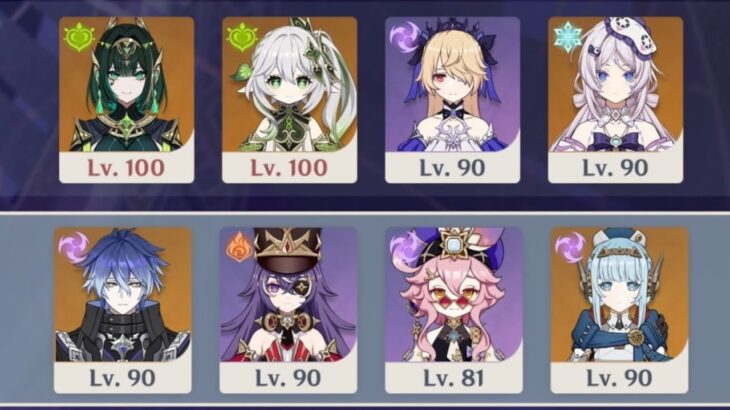 【原神】Ver.Luna Ⅷ 螺旋12層 激化ネフェル＆過負荷フリンズで星9攻略【Genshin Impact】