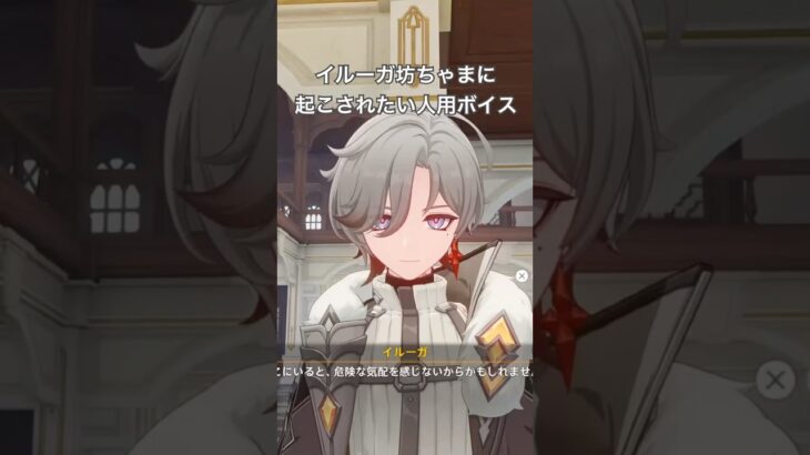 【原神】イルーガ坊ちゃまに起こされたい人向けボイス#イルーガ#原神#原神切り抜き #原神キャラ#梅田修一朗