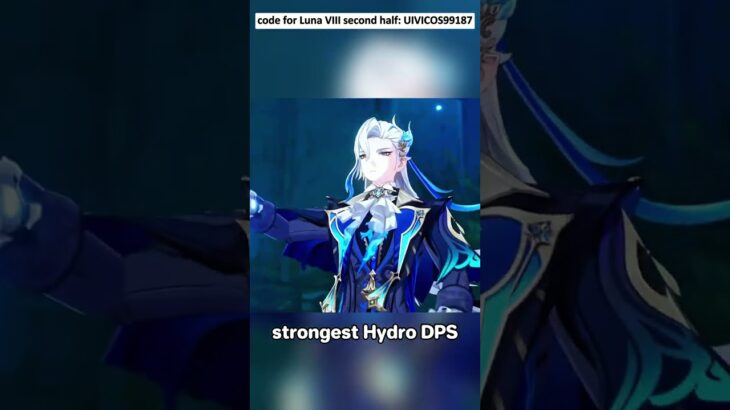 The Best DPS and Support + Code: UIVICOS99187 #genshintok #genshinlore #genshinimpact