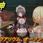 原神　アクアリウム、オープン！　サンドローネと会話する　帰夏！映影？千霊祭！　Ver.6.7(ルナ8)追加　＃２６　【gensin】