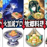 【原神】ナド・クライキャラの個性的すぎるオリジナル料理まとめ
