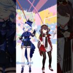 [原神 MMD] Furina & Hu Tao-Victory Dance 胜利之舞146-Genshin Impact 4K 60 Fps