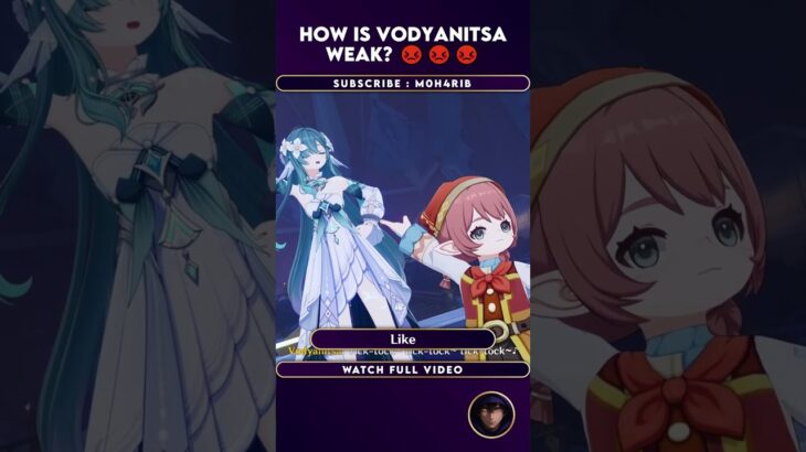 How Is Vodyanitsa Weak? 😡 Snezhnaya #vodyanitsa #Vesna Vesna