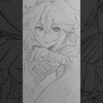 正直万葉以外真面目に描いてない#原神 #genshin