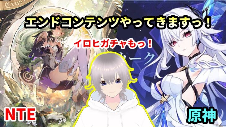 【NTE&原神】両ゲームのエンドコンテンツとガチャ引いてきますよ～！最近ガチャ引いてばっかりｗ※初見さん、お久しぶり大歓迎です！
