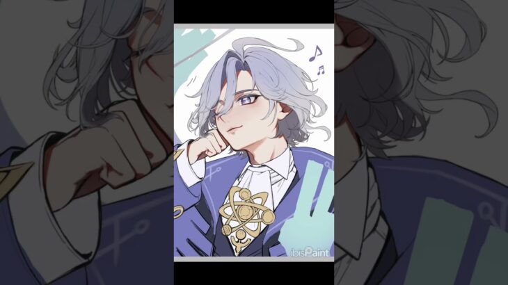 #イラストメイキング #原神 #genshinimpact ミティヤ🎧🎵
