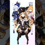 [原神 MMD] Navia, Furina & Escoffier – IROHA TREND – Genshin Impact