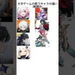 大手ゲームの歌うキャラの違い（戦闘中）【原神/崩壊スターレイル/ゼンレスゾーンゼロ/鳴潮】#原神 #スタレ #崩スタ #ゼンゼロ #鳴潮