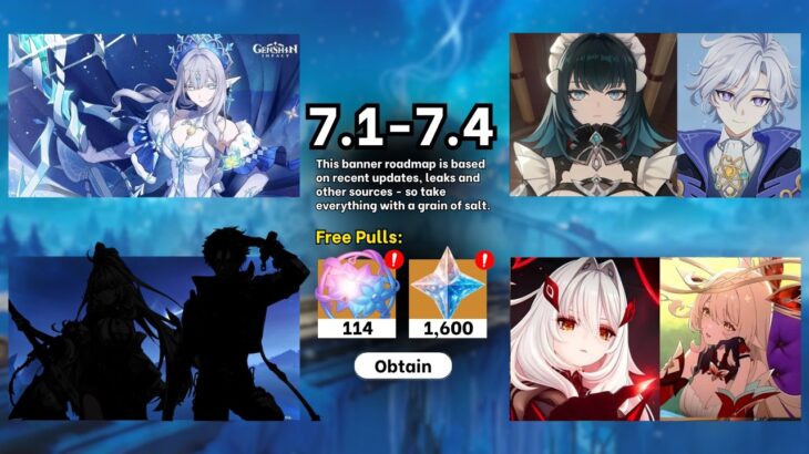 JUST IN!!! Everything We Know About Genshin 7.1-7.4 (Vesna, Mitya, Tsaritsa, Zhongli Buff!)