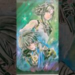 黒板アートリクエスト原神キャラ　#chalkart #黒板アート #原神 #リクエスト #genshinimpact