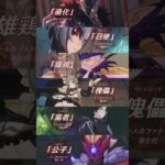 【原神】Ver.7.0 時点 現役ファデュイ執行官 登場シーン　#原神 #genshin #genshinimpact #スネージナヤ #genshinshorts #ファデュイ#shorts