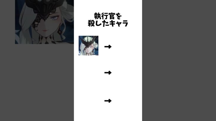 【原神】執行官を殺したキャラ #ネタ動画 #原神 #shorts #アニメ #anime