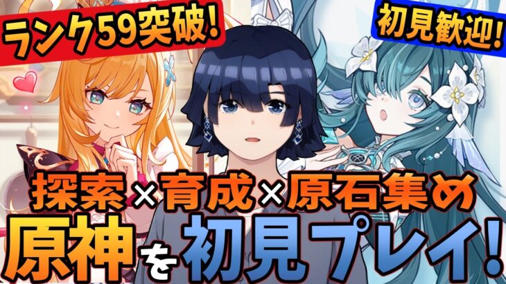 【原神/ガチャ/ナタ探索】ランク59突破！ヴォジャニーツァ絶対引きたい！オデットとサンドローネと八重神子とニコの育成！エスコフィエを完凸したい！アリスと氷の女皇に向けて原石集め！