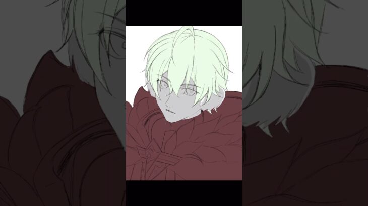【イラストメイキング】アリョーシャ / 原神 #原神 #genshinimpact #アリョーシャ #イラスト #illustration #digitalart #drawing