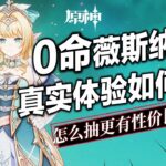 【原神7.1】0命薇斯納真實體驗如何？低金最佳隊友是誰？優先專武還是命座？ 如何養成傷害更高？薇斯納配隊養成攻略！#原神 #薇斯納