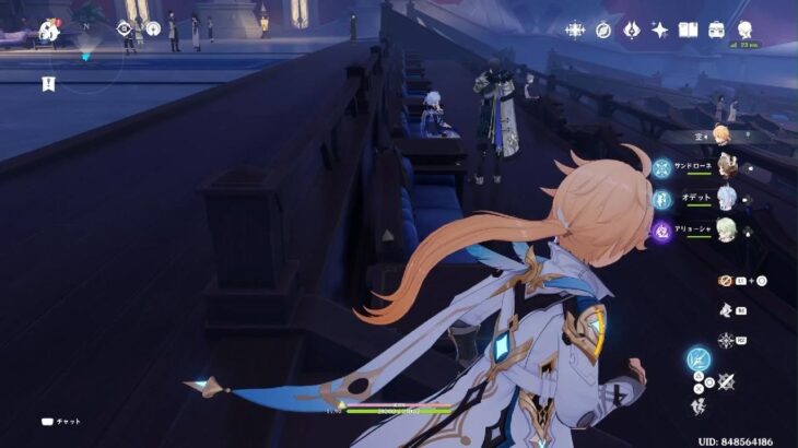原神　スネージナヤVer 7.0「キャラ配置:ミティヤ、バレリー」